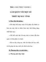 Giáo án tin học 6_ tiết 8 docx