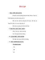 Giáo án Giáo dục công dân lớp 6 : Tên bài dạy : ÔN TẬP doc