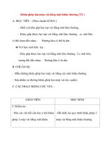 Giáo án môn Kỹ Thuật: Khâu ghép hai mép vải bằng mũi khâu thường (T2 ) ppsx