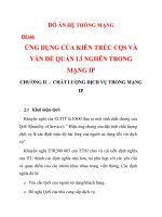 ỨNG DỤNG CỦA KIẾN TRÚC CQS VÀ VẤN ĐỀ QUẢN LÍ NGHẼN TRONG MẠNG IP CHƯƠNG 2 pps