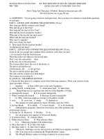 KY THI CHON DOI TUYEN DU THI HOC SINH GIOI QUOC GIA LOP 12 NAM HOC 2010-2011 pps