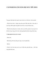 CÁCH KHÁM LÂM SÀNG BỘ MÁY TIÊU HOÁ pps