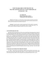 Báo cáo khoa học: 