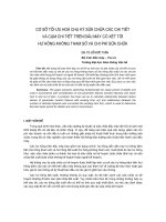 Báo cáo khoa học: 