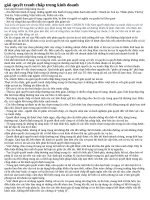 Câu hỏi luật kinh tế docx