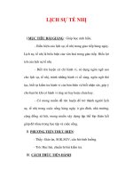 Giáo án Giáo dục công dân lớp 6 : Tên bài dạy : LỊCH SỰ TẾ NHỊ pdf