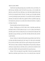 Lý luận và thực tiễn trong xuất khẩu các ngành sản xuất cây công nghiệp hiện nay pot