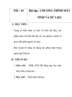 Giáo án tin học 8_tiết 10 pot