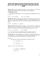 Giáo trình phân tích khả năng ứng dụng các bài tập về xác định tốc độ dòng hơi trong áp suất tỏa nhiệt p1 doc