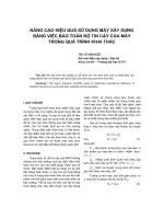 Báo cáo khoa học: 