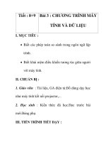 Giáo án tin học 8_tiết 8+9 docx