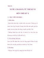 Giáo án lịch sử 6_Tiết 29 ppsx