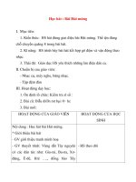 Giáo án lớp 5 môn Âm Nhạc: Học hát : Bài Hát mừng pptx