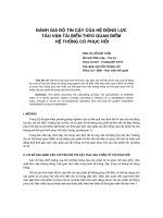 Báo cáo khoa học: 