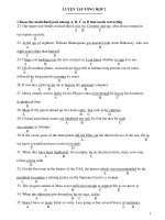 LUYỆN TẬP TỔNG HỢP 2 docx