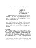 Báo cáo khoa học: 