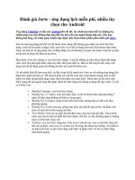 Đánh giá Jorte - ứng dụng lịch miễn phí, nhiều tùy chọn cho Android ppsx