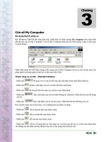 GIÁO TRÌNH HƯỚNG DẪN SỬ DỤNG WINDOWS 2000_CHƯƠNG 3 pdf