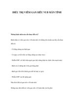 ÐIỀU TRỊ VIÊM GAN SIÊU VI B MÃN TÍNH potx