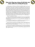 Giáo trình tổng hợp những vấn đề thiên văn được chắt lọc từ những thế kỷ qua phần 1 pdf