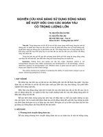 Báo cáo khoa học: 