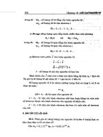 Bài tập hóa lý cơ sở part 9 ppt