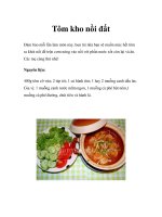Tôm kho nồi đất pdf