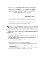 Báo cáo khoa học: 