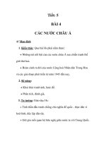 GIÁO ÁN LỊCH SỬ 9_Tiết: 5 pptx