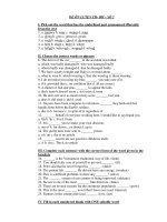 ĐỀ ÔN LUYỆN CĐ- ĐH – SỐ 2 pps