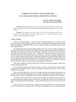 Báo cáo khoa học: 