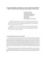 Báo cáo khoa học: 