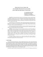 Báo cáo khoa học: 