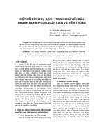 Báo cáo khoa học: 