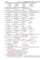 ONE-PERIOD TEST (UNIT 1+2+3) pptx