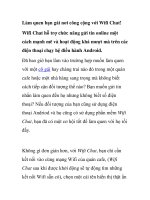 Làm quen bạn gái nơi công cộng với Wifi Chat! Wifi ppt