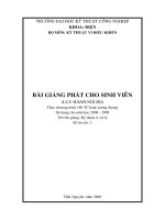 Kỹ thuật vi xử lý - Chương mở đầu pps