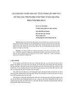 Báo cáo khoa học: 