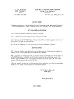 Quyết định số 30/2011/QĐ-UBND ppsx