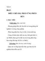 Giáo án hóa học 8_Tiết:41 pot