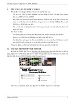 Cài đặt & quản trị SQL Server 2000, EduMan pps