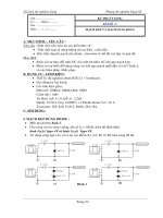 Thí nghiệm kỹ thuật xung - Bài 3 pptx