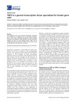 Báo cáo sinh học: 