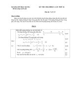 KỲ THI HSG ĐBSCL LẦN THỨ 16 Môn thi : VẬT LÝ pdf