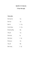 TRƯỚC TÝ THANG (Y học tâm ngộ) ppt