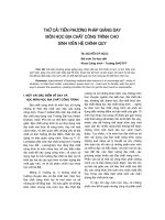 Báo cáo khoa học: 