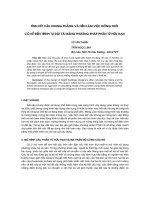 Báo cáo khoa học: 