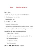 Giáo án lớp 7 môn Công Nghệ: Bài 11 THÊU MÓC XÍCH ( tiết 1) ppt