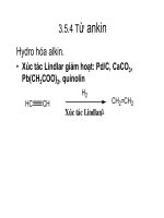 Bài giảng hóa học đại cương - Ankene part 4 ppsx