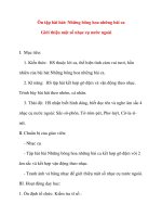 Giáo án lớp 5 môn Âm Nhạc: Ôn tập bài hát: Những bông hoa những bài ca potx